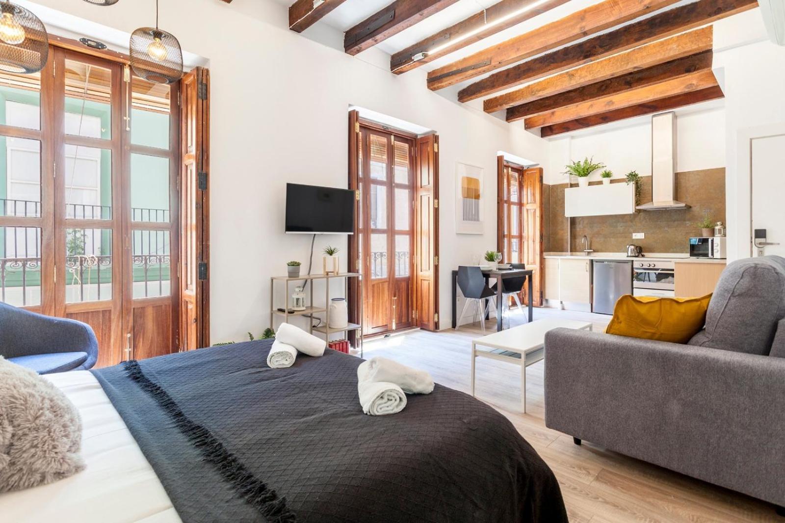 Modern Flat By Mercado Central In Ciutat Vella 瓦伦西亚 外观 照片