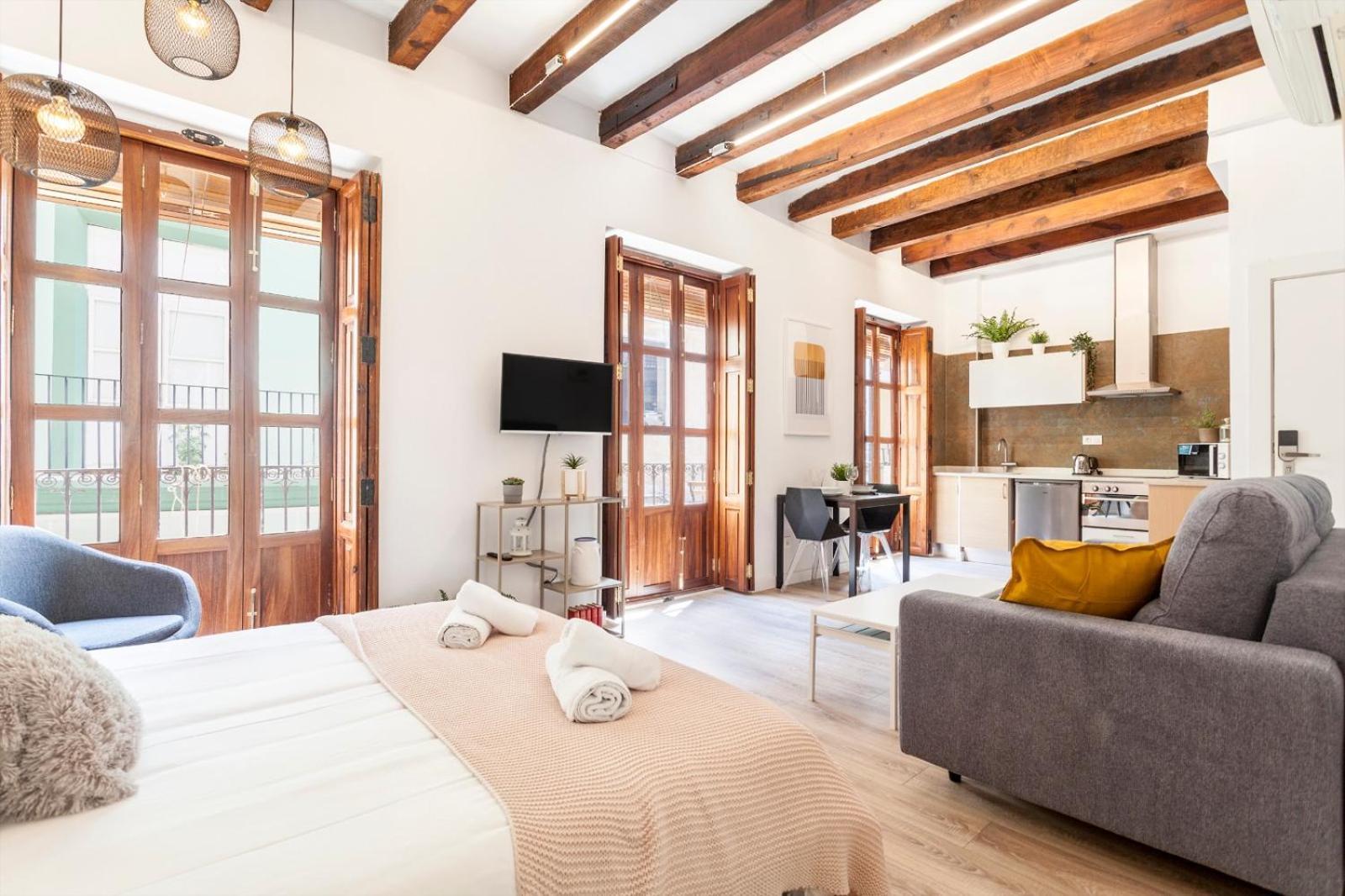 Modern Flat By Mercado Central In Ciutat Vella 瓦伦西亚 外观 照片